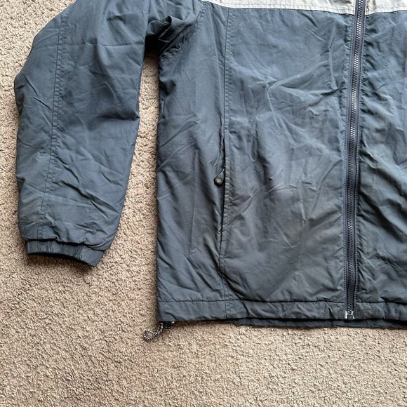 Columbia Jacket Mens Medium Full Zip Fleece Lined Mock Neck Light Blue - Picture 6 of 11